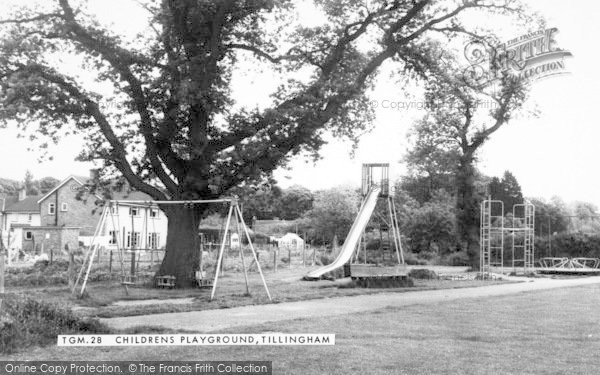 Photo of Tillingham, Children's Playground c.1965