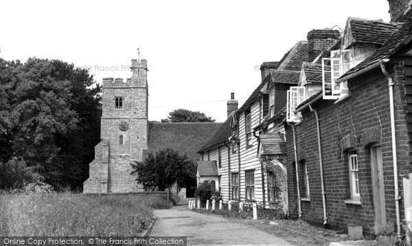 Photo of Tillingham, St Nicholas' Church c.1955