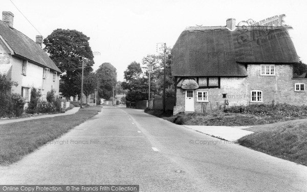 Photo of Tilshead, Old Thatched Cottages, High Street c.1965
