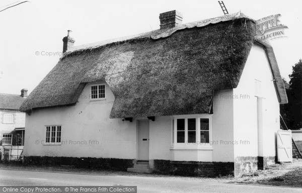 Photo of Tilshead, Thatched Cottage c1965