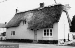 Tilshead, Thatched Cottage c1965