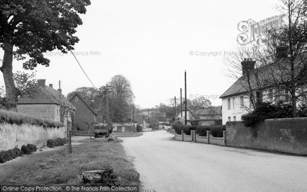Photo of Tilshead, The Village c.1960