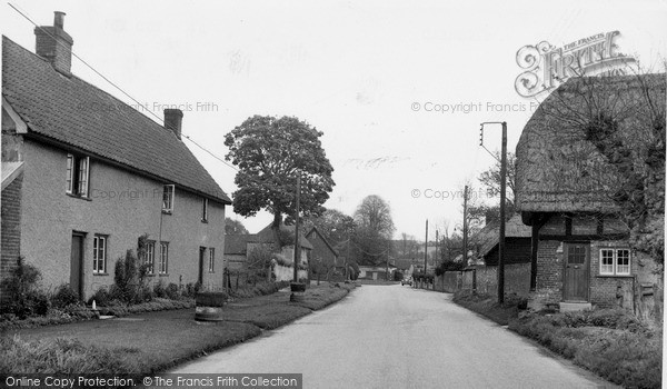 Photo of Tilshead, The Village c.1960