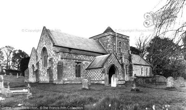 Photo of Tilshead, Thomas A'beckett Church c.1965