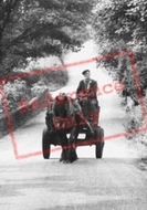 Horse And Cart In Weathercock Lane c.1950, Timbersbrook