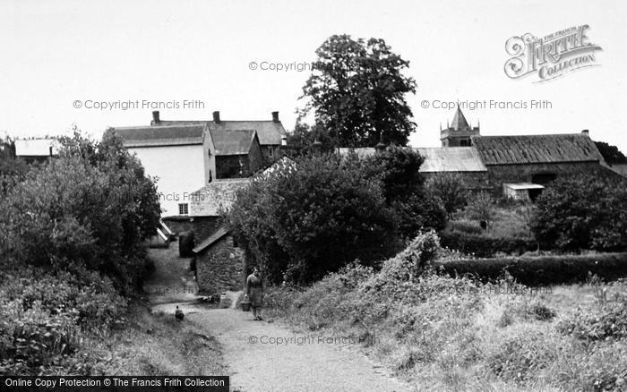 Photo of Timberscombe, The Village c.1955
