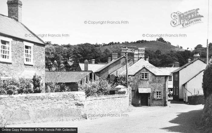 Photo of Timberscombe, The Village c.1955