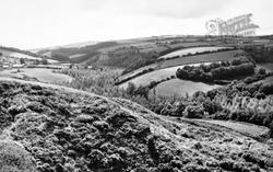 View Along The Valley c.1955, Timberscombe