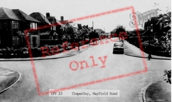 Mayfield Road c.1960, Timperley