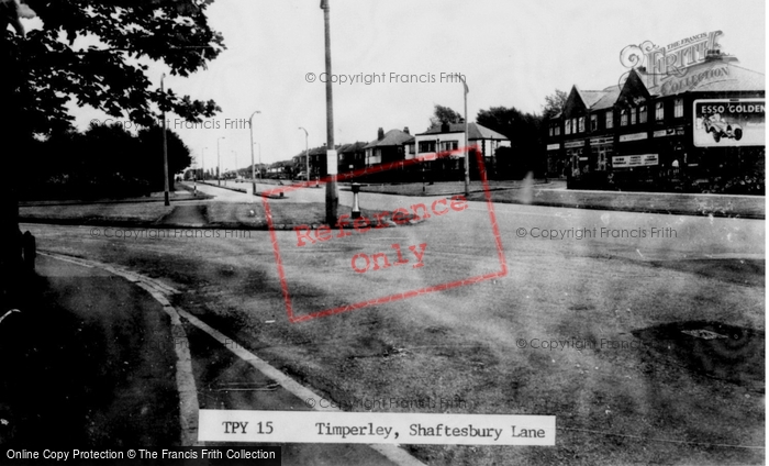 Photo of Timperley, Shaftesbury Lane c.1960