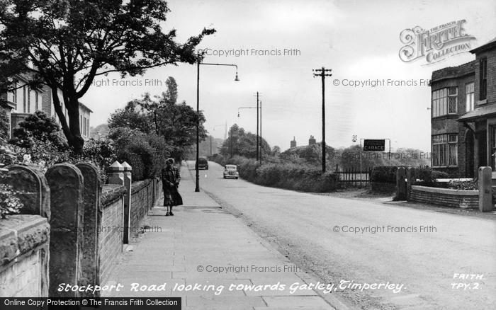 Photo of Timperley, Stockport Road c.1950