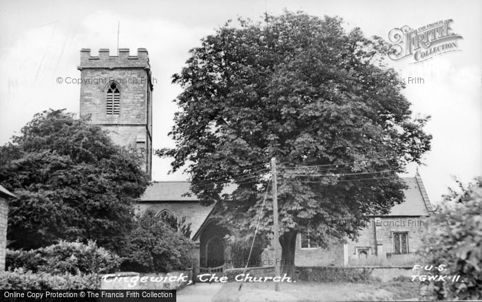 Photo of Tingewick, The Church c.1955
