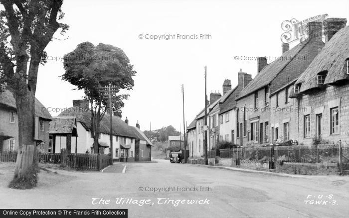 Photo of Tingewick, The Village c.1950