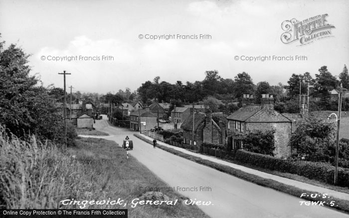 Photo of Tingewick, The Village c.1950