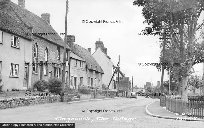 Photo of Tingewick, The Village c.1950