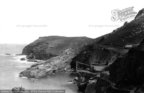 Photo of Tintagel, 1894