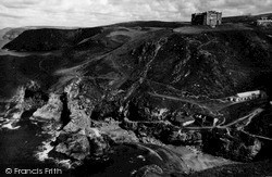 Barras Head And The Hotel c.1960, Tintagel