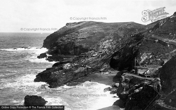 Photo of Tintagel, Barras Head And Tintagel Cove c.1955