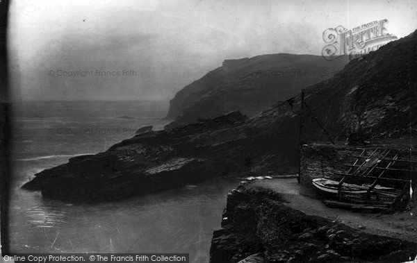 Photo of Tintagel, Barras Head c.1955