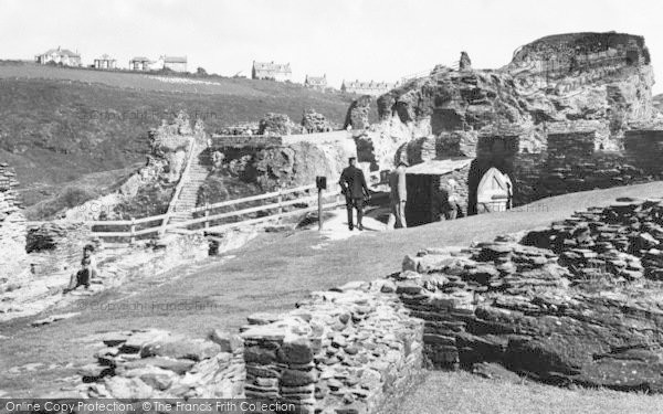 Photo of Tintagel, Exploring King Arthur's Castle c.1955