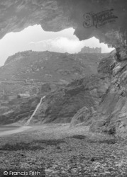 From Merlin's Cave 1920, Tintagel