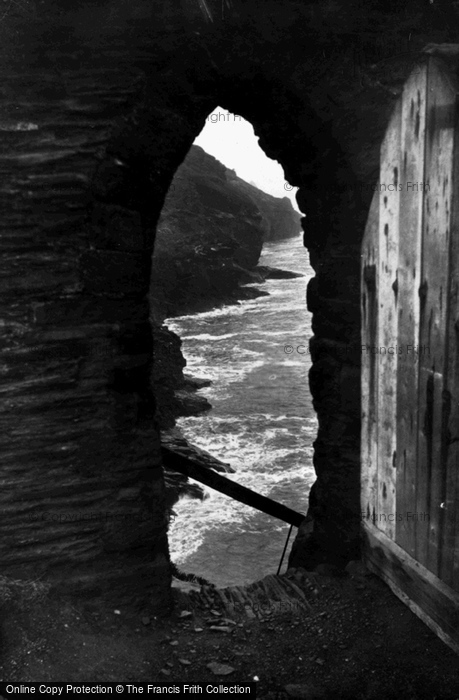 Photo of Tintagel, King Arthur's Castle c.1955