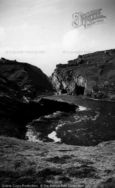 Photo of Tintagel, King Arthur's Castle c.1960