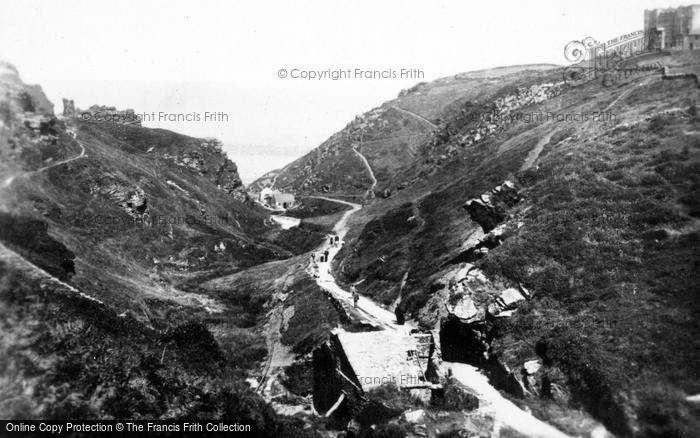 Photo of Tintagel, King Arthur's Castle, Hotel And Village c.1930