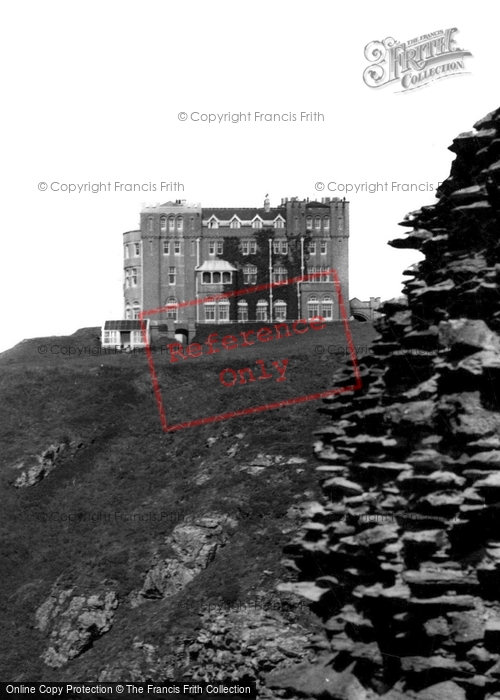 Photo of Tintagel, King Arthur's Castle Hotel c.1955