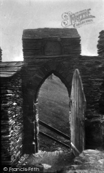 King Arthur's Castle, Postern Gate 1933, Tintagel