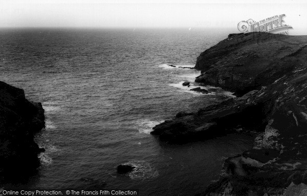 Photo of Tintagel, King Arthur's Cove c.1960