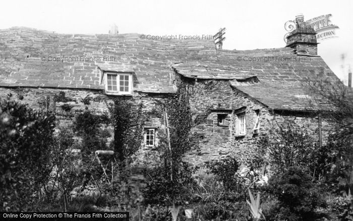 Photo of Tintagel, Old Post Office, Rear c.1910