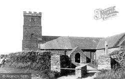 St Materiana's Church c.1955, Tintagel