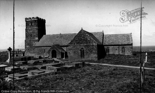 Photo of Tintagel, St Materiana's Church c.1960