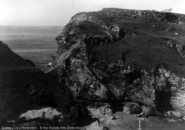 Photo of Tintagel, The Castle c.1955