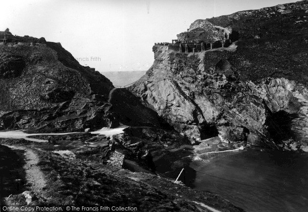 Photo of Tintagel, The Castle c.1955