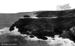 The Coast And Barras Head c.1955, Tintagel