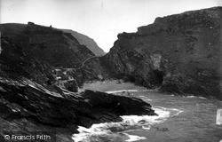 The Cove From Barras Head c.1955, Tintagel