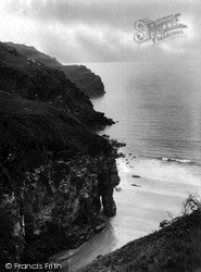 The Elephant And Lye Rocks, Bossiney Cove c.1955, Tintagel