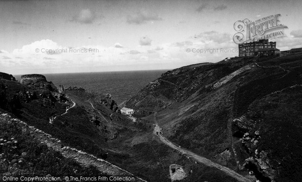 Photo of Tintagel, The Valley c.1960