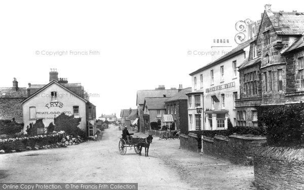 Photo of Tintagel, The Village 1906