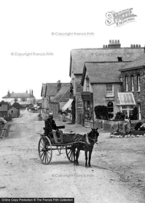 Photo of Tintagel, The Village 1906