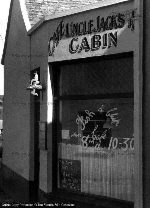 Photo of Tintagel, 'uncle Jack's Cabin' Cafe c.1955