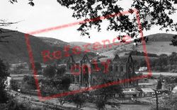 Abbey From Chepstow Road 1938, Tintern