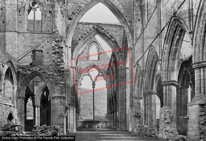Photo of Tintern, Abbey, Interior 1890
