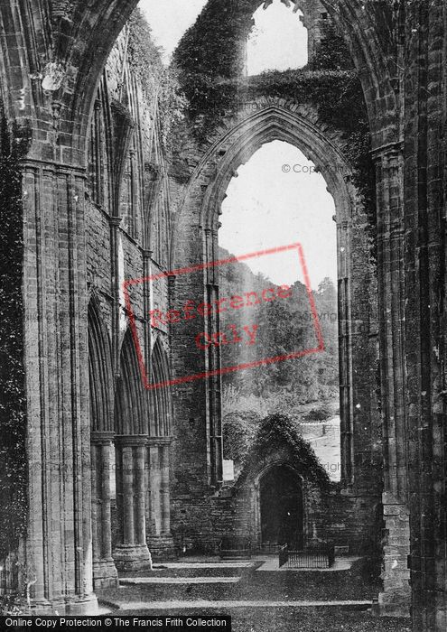 Photo of Tintern, Abbey Interior c.1880