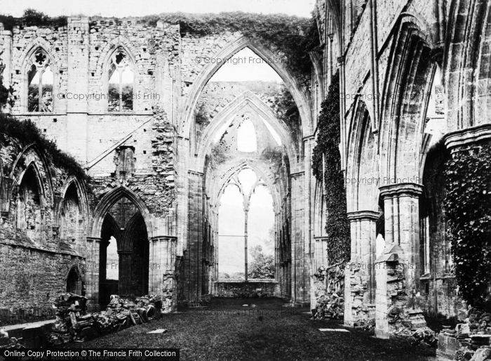 Photo of Tintern, Abbey Interior c.1900