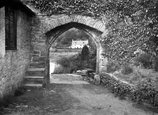 Old Archway To Boat Steps c.1935, Tintern