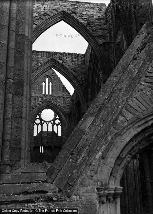Photo of Tintern, The Abbey 1955