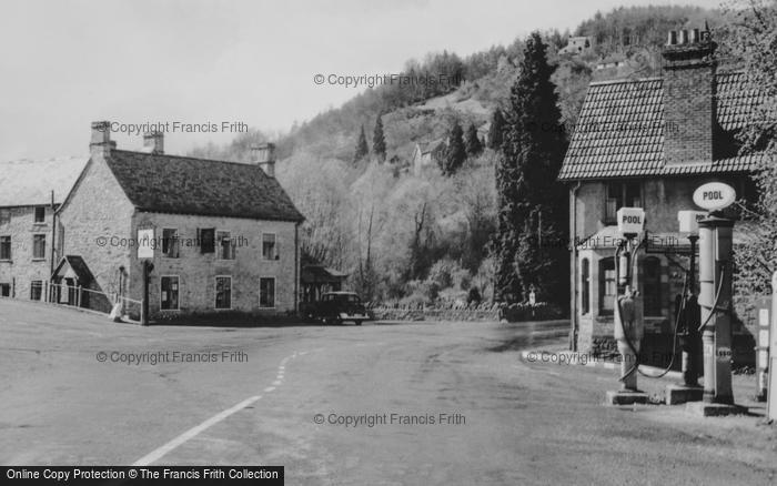 Photo of Tintern, The Village And Petrol Pumps c.1950